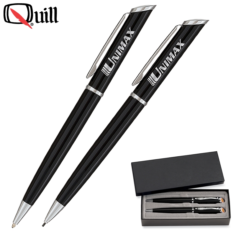 Promotional Quill 500 Series Pen & Pencil Set | Customized Executive