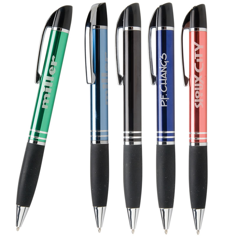 Promotional Topaz Advertising Pen | Customized Metal Twist Pens ...